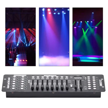 Консольный светильник Black Grand для DMX и MIDI-оператора, 192-канальный контроллер освещения для живых концертов, клубов KTV DJs