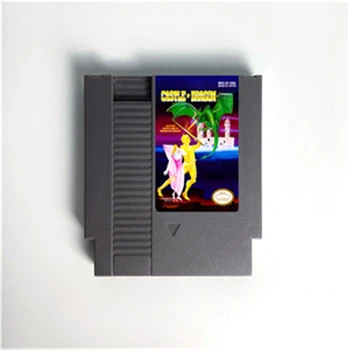 Корзина с игрой Castle of Dragon для консоли 72 Pins для NES