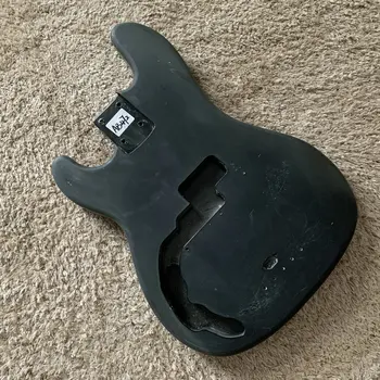 Корпус левой 4-струнной бас-гитары Pb с повреждениями поверхности и шрамами, замена своими руками AB472