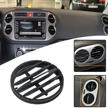 Крышка вентиляционного отверстия для Volkswagen Tiguan 2010-2017 Вентиляционные отверстия в салоне автомобиля Решетка радиатора автомобиля Кондиционер Складной Acce A1P5