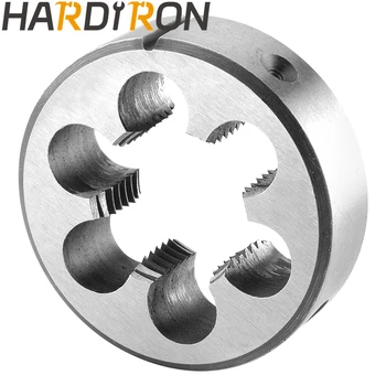 Метрическая круглая матрица Hardiron M21X1.5 для нарезания резьбы, машинная матрица M21 x 1.5 для нарезания резьбы правой рукой