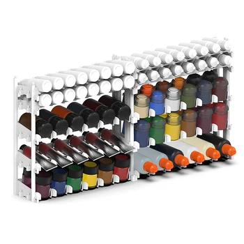 Модельная подставка для нанесения краски, ящик для хранения, Комбинируемая подставка без покрытия для 35-миллиметровой краски