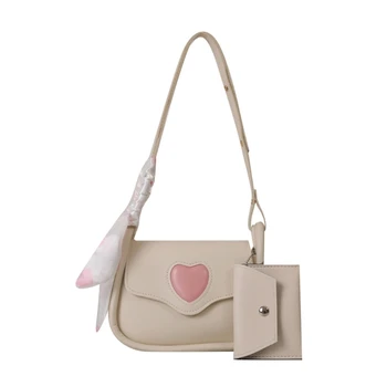 Модная и удобная маленькая сумочка, сумки через плечо, сумка для подмышек из искусственной кожи для женщин