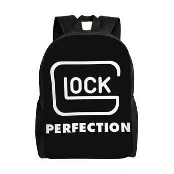 Модный рюкзак Glock Для мужчин и женщин, школьный компьютер, сумка для книг, США, пистолет, логотип, рюкзак для студентов колледжа, сумки