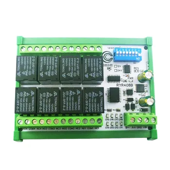 Модуль реле Modbus 8-канальный постоянного тока 12 В 24 В (параметры набора DIP-переключателя)