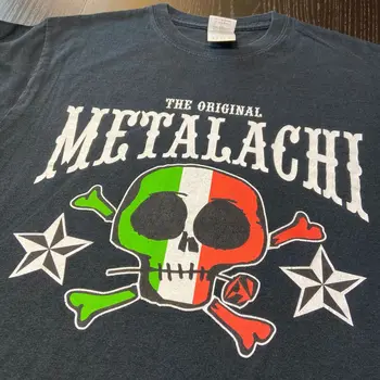 Мужская маленькая футболка Metalachi Band, футболка с металлическим рок-концертом, тур-шоу Mariachi