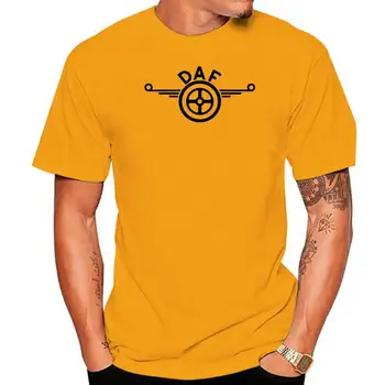 Мужские футболки с логотипом Daf, летние модные футболки, топы, одежда, самосвал Hgv Lf