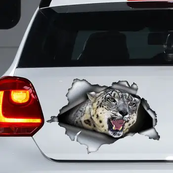 Наклейка на автомобиль Snow Leopard, магнит Snow Leopard, наклейка на автомобиль, наклейка Snow Leopard