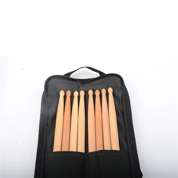 Нейлоновая сумка для барабанных палочек, водонепроницаемая сумка для хранения барабанных палочек, чехол для переноски с захватывающей ручкой, аксессуары для ударных инструментов