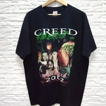 Новая популярная футболка Creed Band 2002 года, подарок для фанатов, мужская футболка S-235XL 1N3247