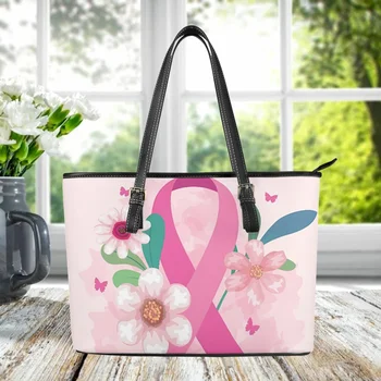 Новая уличная модная сумочка для женщин, розовая лента, дизайнерские сумки-тоут, переносная сумка большой емкости