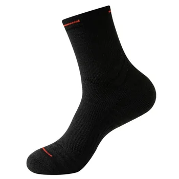 Новые баскетбольные носки, мужские нескользящие велосипедные носки с полотенцем внизу, мужские удобные носки для бега, мужские футбольные носки