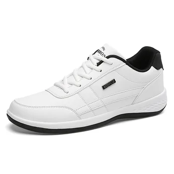 Новые мужские Кроссовки на шнуровке, Повседневная мужская обувь Tenis, Легкая Дышащая Нескользящая мужская обувь на плоской подошве, Вулканизированная спортивная обувь