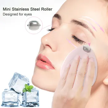 Охлаждающий кожу массажер IceRoller для лица, глаз, Корейская косметическая массажная палочка для лица, полупостоянный антивозрастной охладитель кожи
