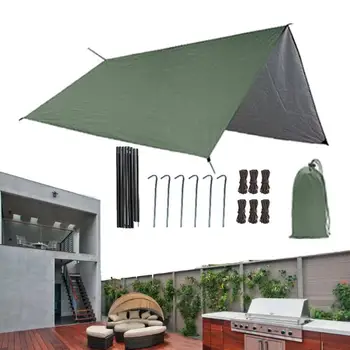 Палатка для кемпинга с защитой от ультрафиолета, Пляжный козырек от солнца, легко устанавливаемый навес, палатка для кемпинга, аксессуары для двора, сада, пляжа, гаража
