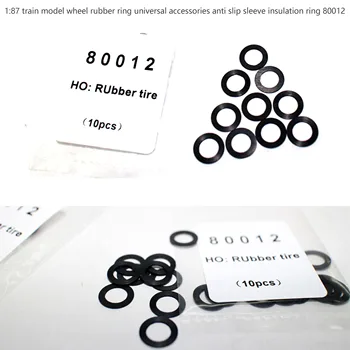 Передаточное число 1:87 модель поезда колесное резиновое кольцо универсальные аксессуары противоскользящая втулка изоляционное кольцо 80012