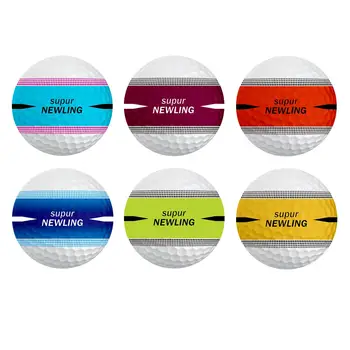 Переносной мяч для гольфа На максимальное расстояние, 3-слойный мяч для соревнований, принадлежности для гольфа