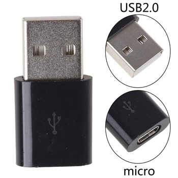 Переходник USB 2.0 от мужчины к женщине Micro USB для смартфона, планшета, разъема для диска.