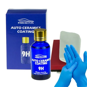 Перчатки для ухода за автомобилем с керамическим покрытием 9H Hydrochromo Paint Care Nano Top Quick Coat Polymer для защиты деталей жидким воском