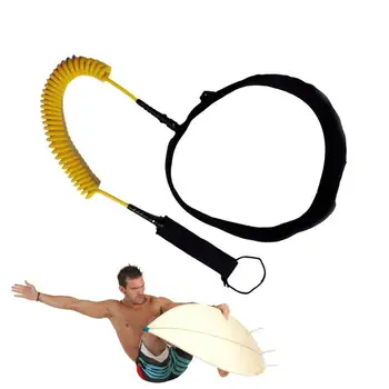 Поводок для серфинга на лонгборде, Многофункциональная Поясная веревка для серфинга с защитой от трещин, веревка для плавания, Страховочная веревка для виндсерфинга, поводок для серфинга на доске для серфинга