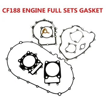 Полный комплект прокладок двигателя для CF MOTO 500CC ATV UTV Запчасти X5 U5 CF188 Двигатель XINYANG UTV