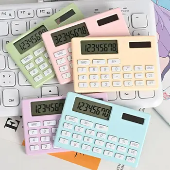 Портативный карманный калькулятор с 8-значным большим дисплеем, быстрый отклик на клавиши, Настольный Рабочий калькулятор, Офисный Домашний Бизнес-калькулятор