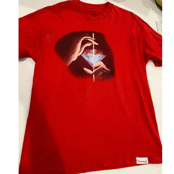 Поставка бриллиантов Taste the Diamond Life Красная футболка с рисунком Размер L Калифорния