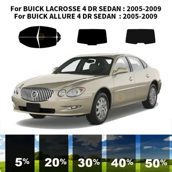 Предварительно Обработанная нанокерамика car UV Window Tint Kit Автомобильная Оконная Пленка Для BUICK LACROSSE 4 DR СЕДАН 2005-2009