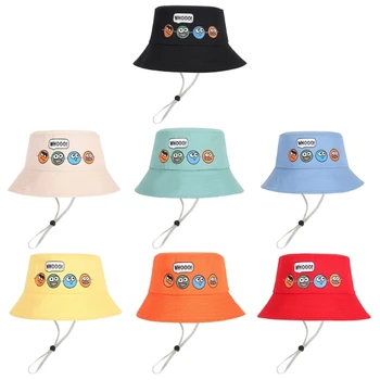 Прекрасный дизайн, Хлопчатобумажная шляпа для маленьких мальчиков и девочек, летняя защитная кепка для детей 2-6 лет, подарок
