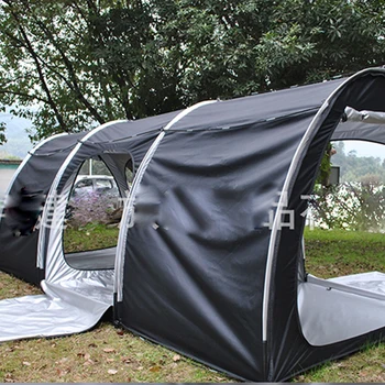 Прикрепляемая пляжная палатка Sun Shelter для кемпинга на 4 персоны, тепло- и светозащищающий солнцезащитный козырек UPF50 + с защитой от ультрафиолета, простая установка