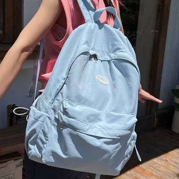 Простой дизайн, Женский рюкзак 2023, Новый Модный Женский рюкзак для путешествий, школьный ранец для девочек-подростков, высокое качество