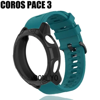 Ремешок Для смарт-часов COROS PACE 3 с ремешком, силиконовый мягкий браслет, защитная пленка для экрана браслета