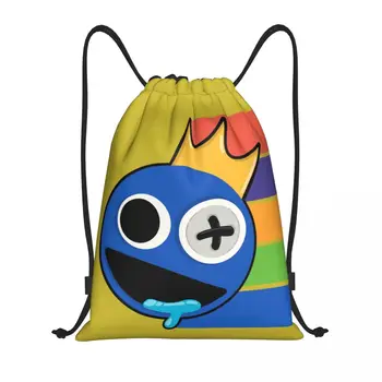 Рюкзак Blue Rainbows Friend на шнурке, спортивная сумка для мужчин и женщин, сумка для покупок видеоигр, рюкзак для покупок