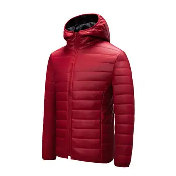 Свободное хлопчатобумажное пальто мужское зимнее хлопчатобумажное пальто с капюшоном и утолщенной подкладкой Ветрозащитный дизайн для устойчивости Длинный рукав для тепла