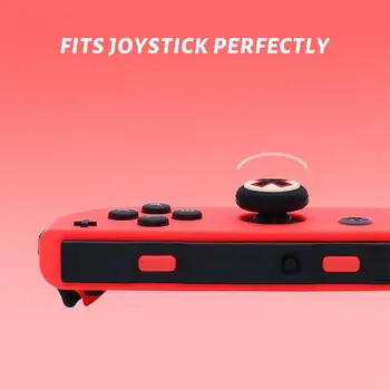 Силиконовые мягкие заглушки для джойстика для переключателя Joycon Controller, чехол для джойстика и геймпада, аксессуары для Switch Lite