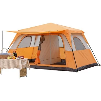 Сплайсинговая палатка, спальная палатка, высококачественный полиуретановый холст, Водонепроницаемая палатка для кемпинга, камуфляж, уличное оборудование 4x4