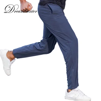 Спортивные Мужские штаны для бега Летние быстросохнущие Спортивные Тренировочные штаны для бега трусцой Мужские Баскетбольные спортивные брюки Брюки