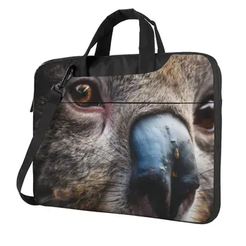Сумка для ноутбука Koala Animal Eyes для Macbook Air Pro Microsoft 13 14 15 15.6 Чехол для ноутбука модный противоударный чехол
