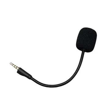 Съемный 3,5-мм штекерный микрофон для гарнитуры Arctis 1 Подключите микрофон и используйте Ветрозащитный поролоновый Штекерный микрофон с шумоподавлением