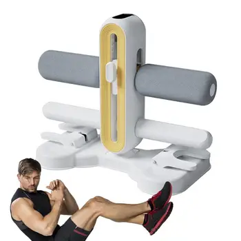 Тренажер для приседания С сильным всасыванием, тренажер для приседания с 6 уровнями регулировки пресса, тренажер для тренировки мышц живота