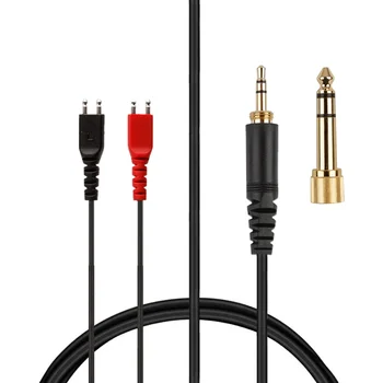 Удлинитель Сменного кабеля OFC 6,35 мм для Наушников Sennheiser HD 25 25-1 25-C 25-13 II SP 222 224 230 250 Linear I II