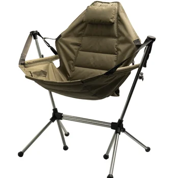 Уличное алюминиевое походное кресло-качалка ультралегкое складное кресло-качели