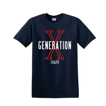 Футболка унисекс Generation X FA & FO Gen X Era Разных размеров и цветов