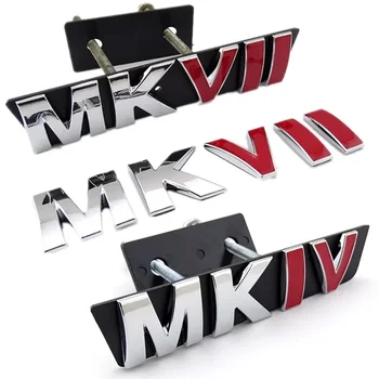 Хромированная Эмблема Решетки Радиатора Автомобиля Наклейка на Багажник Наклейки для Volkswagen MKIV MKVII Логотип Polo Golf Jetta MK4 MK7 Tiguan Touran Passat