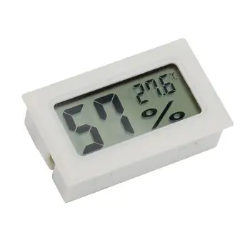 Цифровой термометр-гигрометр, Мини-ЖК-измеритель влажности, температура морозильной камеры, холодильника для аквариума с кулерами -50 ~ 70