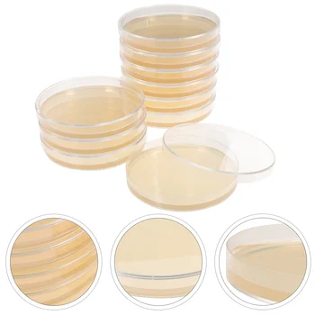 Чашки с агаром Петри, подготовленные для культуры тканей, Агаровые тарелки, Пластинчатые Агаровые пластины, принадлежности для лабораторных научных экспериментов