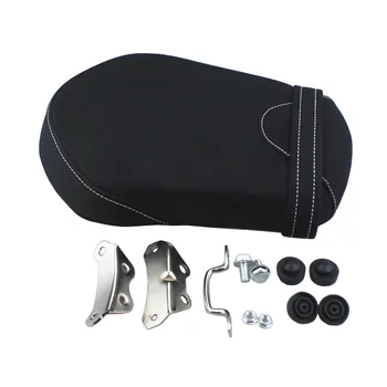 Черная мотоциклетная подушка для заднего пассажирского сиденья Yamaha XVS950 R-Spec XV950