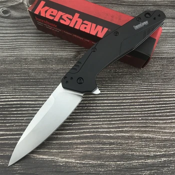 Черная ручка Kershaw 1812 Dividend Открытый Карманный Нож Со Стальным Лезвием D2 Для Повседневного Ношения Охотничий Складной Нож Для Кемпинга