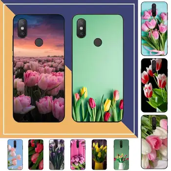 Чехол для телефона с цветочным узором Тюльпан для Redmi Note 8 7 9 4 6 pro max T X 5A 3 10 lite pro