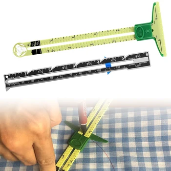 Швейная линейка Точный измерительный манометр Измерительное устройство Индивидуальная фурнитура